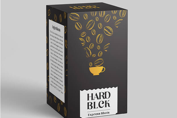 Luxury coffee packaging box