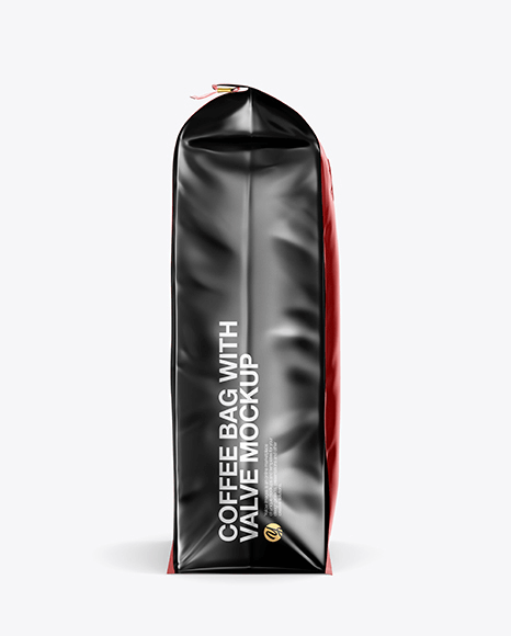 Matte Metallic Coffee Bag design